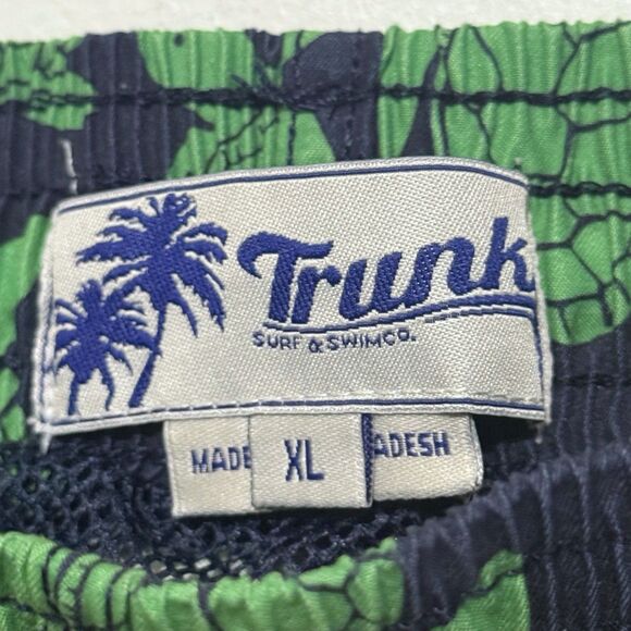 trunks surf and swim co Mens XL Sea Turtle Swim Trunks Preppy Coastal Resort - Picture 3 of 7